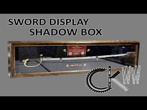 Sword Display Shadow Box | CKWW