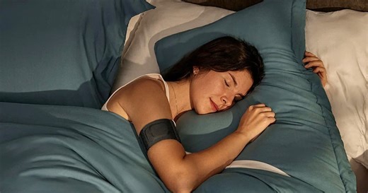 Garmin wants you to wear this armband to bed for detailed sleep stats