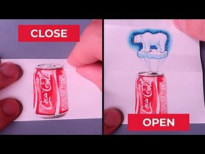 How to : Surprise Drawing #2 ! (Coca-Cola) :'o
