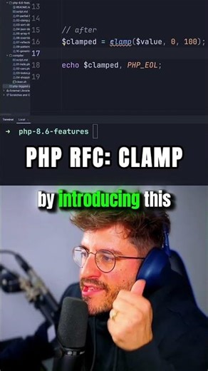 PHP 8.6 Finally Adds clamp() — Tiny Feature, Huge Quality-of-Life Win