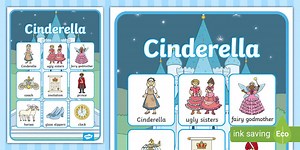 Cinderella Vocabulary Poster