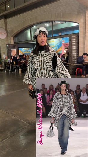 Sometimes you realize you’re saving a piece for no reason. San Francisco isn’t always the easiest place to wear expressive fashion. Unlike NYC, I rarely connect with people for the sake of fashion alone here. But I reminded myself, why wait? It’s not like I’m only allowed to wear something extraordinary once. This tweed cape jacket by Junya Watanabe stole my heart the moment I saw it. His work, created under the Comme des Garçons umbrella and mentored by Rei Kawakubo, is known for transforming g