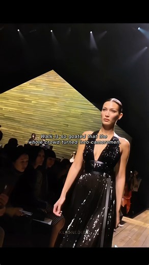 Everyone is busy to capture Bella #fashion #runway #model #shorts #trending #edit #bella