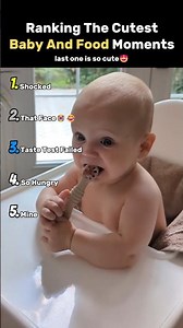 Ranking The Cutest Baby And Food Moments