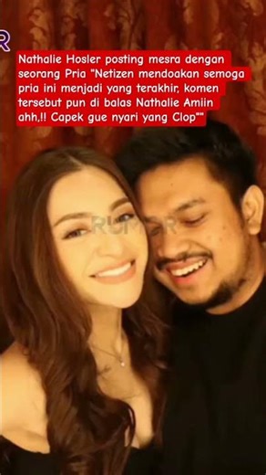 Nathalie Hosler bagikan foto mesra dgan pria #nathalieholscher##shortvideo #dailyshorts #azamm