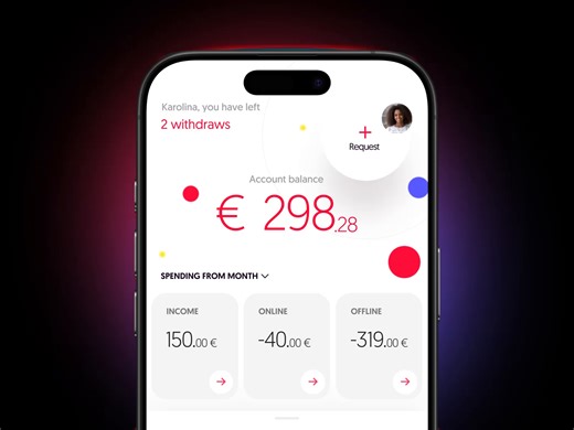 Fintech - Liquid merge animation   earcon sound