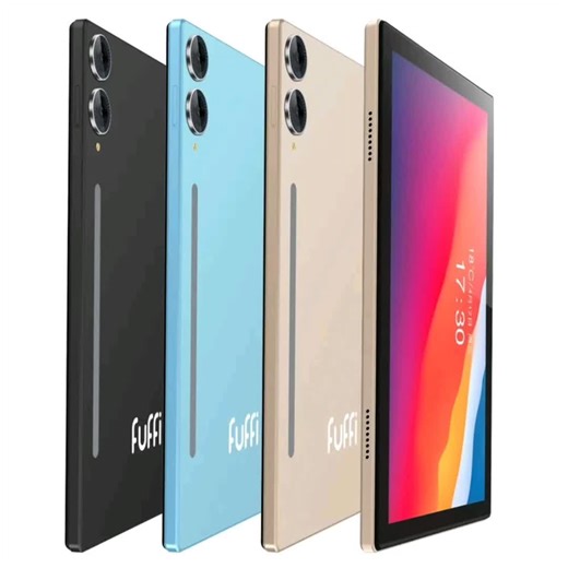 FUFFi-Tablet PC, 10.1 inch display, 3 32GB memory, Octa-Core processor, dual SIM card slot, Android system, 2 5mp rear camera