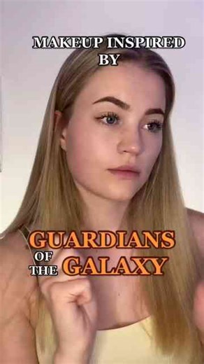 Makeup Look Inspired by Guardians of the Galaxy