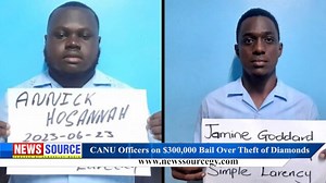 3.6K views · 53 reactions | NEWS Source: CANU Officers on $300,000 Bail Over Theft of Diamonds | News Source Guyana | Facebook