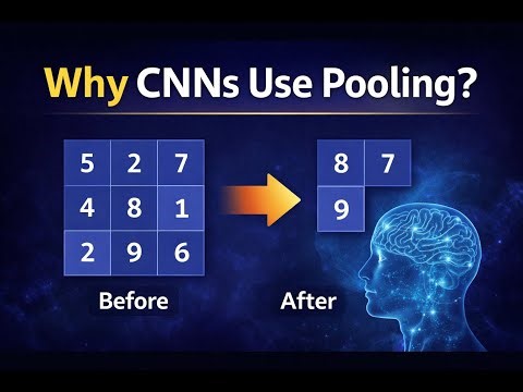 Why CNNs Use Max Pooling (Visual Explanation)