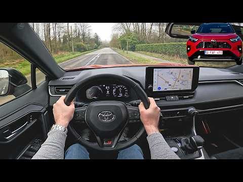 New Toyota RAV4 2025 POV Test Drive | 2.5 Hybrid GR Sport
