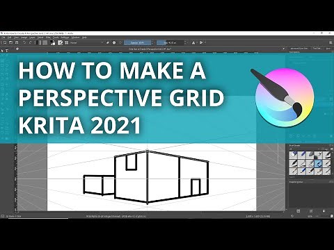 How to Make a Perspective Grid in Krita 2021
