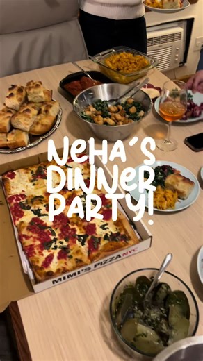 Neha’s Dinner Party: December Edition! #food #cooking #hosting #italian #italy