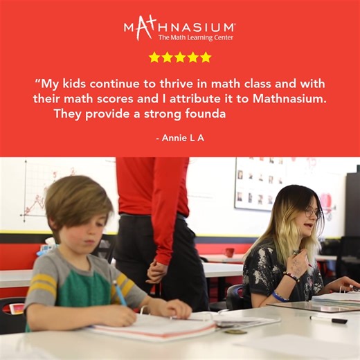 Thank you, Annie! Instructors at Mathnasium of Dunkirk are committed to giving every child the strong math foundation they need to thrive in class and beyond.   https://www.mathnasium.com/math-centers/dunkirk/?utm_campaign=grassroots&utm_source=contentmarketing #Mathnasium #MathHelp | Mathnasium of Dunkirk | Facebook