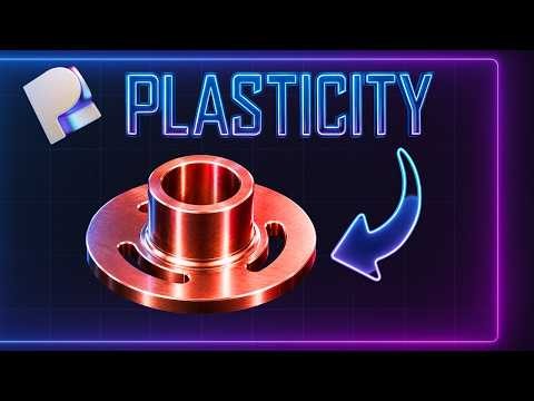 Plasticity CAD Tutorial for Beginners: Precise 3D Modeling Step by Step