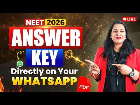 NEET Answer Key 2026 OUT 🔥 Download Link for NEET Answer Key 2026, NEET Paper Analysis 2026