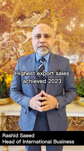 🌐 Pharma Health: Breaking Boundaries and Setting Records! 🚀 Hear it from the Head of International Business, Rashid Saeed, as he shares the exciting news of our highest export sales achievement in 2023! 🌍📈 His insights into our global success and market growth are a testament to Pharma Health's commitment to excellence. 🏆✨ Join us on this journey of innovation and global impact! . . . . . . . . . . . #PharmaHealthSuccess #GlobalLeadership #ExportExcellence | PharmaHealth