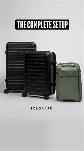 Solgaard - Global Citizen Bundle. Travel Smarter #luggage #travel #bag #suitcase #solgaard