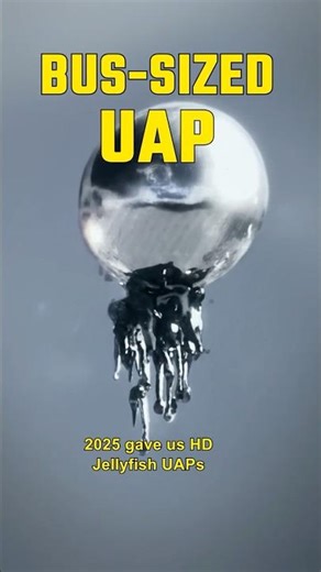 Pentagon filmed a BUS SIZED jellyfish UAP with glowing tentacles