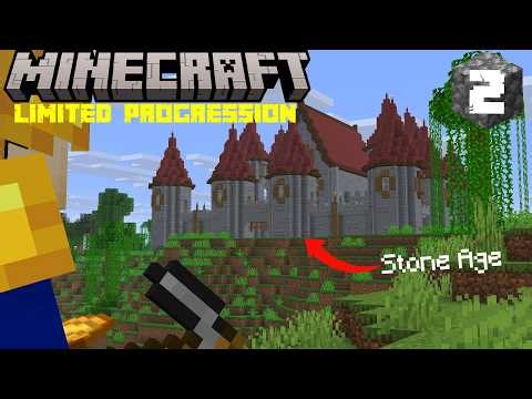 I Waited 100 DAYS to Mine Stone in Minecraft