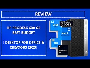 HP ProDesk 600 G4 Review | i7 + 32GB RAM + 1TB SSD | Best Budget Desktop for Office & Creators 2025!