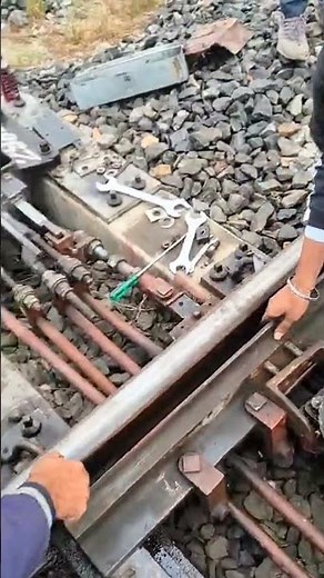Inside a Railway Point Machine: Operation and Maintenance Tutorial #shorts #railway #train #short
