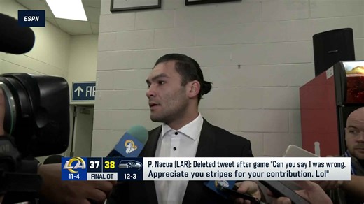 Puka Nacua on Mcvay: 'He was disappointed in some of the actions that distracted by teammates, I know I'll learn from it'