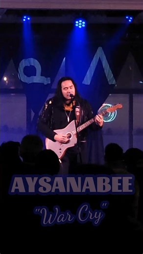 AYSANABEE "War Cry" Live Solo Performance. Dec. 5, 2025 at Meteor in Windsor ON