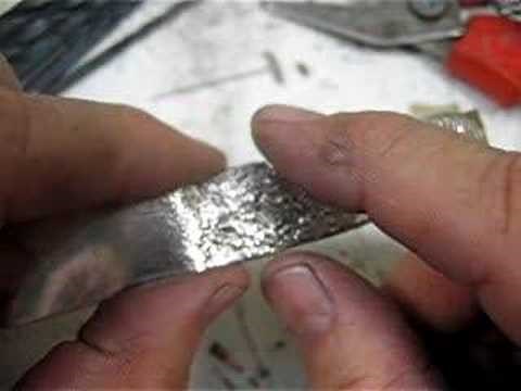 Silversmithing: Reticulation Texturing