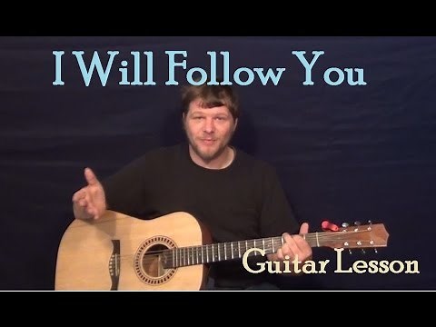 I Will Follow You (Ricky Nelson) Easy Guitar Lesson How to Play Tutorial