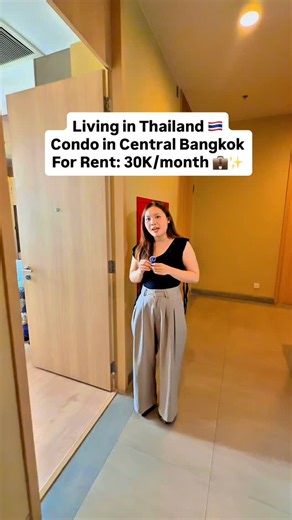 2.6K views · 378 reactions | Living in Thailand  Condo in Central Bangkok ️ For Rent: 30K/month ✨ | Living in Thailand | Facebook