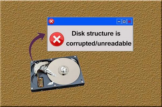 Solución rápida - La estructura del disco está dañada y es ilegible - MiniTool