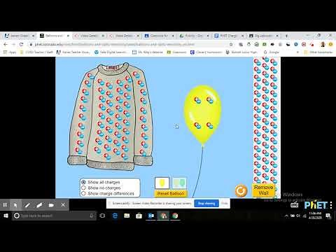 PhET: Balloons and Static Electricity