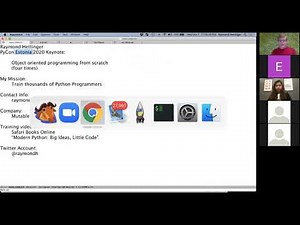 #PyConEstonia 2020: 'Object Oriented Programming from scratch (four times)' by Raymond Hettinger