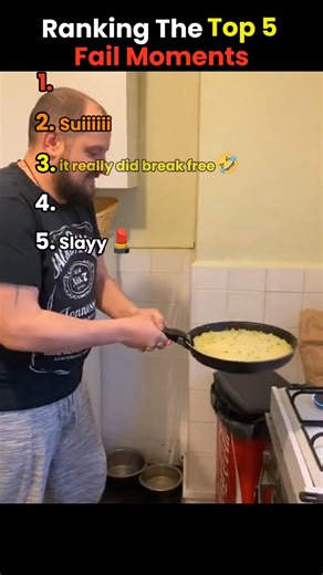 Ranking The Top 5 Fail Moments! 🤣 #funnyfails #funny #shorts