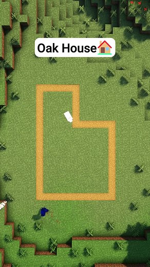 Easy Oak House Minecraft Building Tutorial