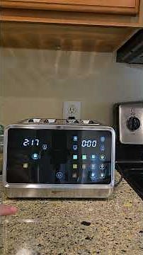 Keenstone Toaster 4 Slice, Digital Smart Toaster with TouchScreen, Dual Control Panel #amazonfinds