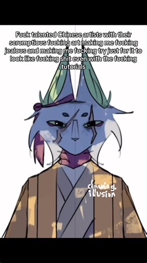 #art #oc #chinese #fyp #furry #tutorials
