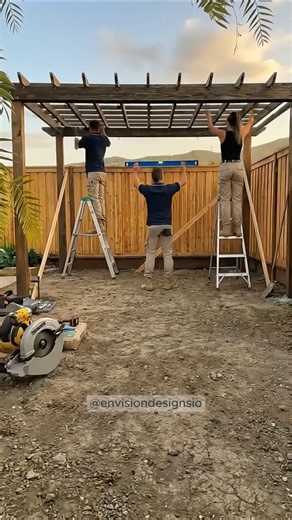 Amazing Backyard Reno - Outdoor patio #home #backyard #renovation