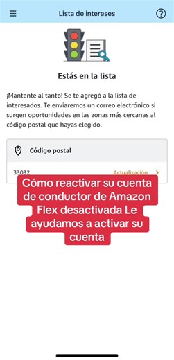 Cómo reactivar su cuenta de conductor de Amazon Flex desactivada Le ayudamos a activar su cuenta #amazon #amazonflexdriver #amazonflex #latinoamerica #unblock