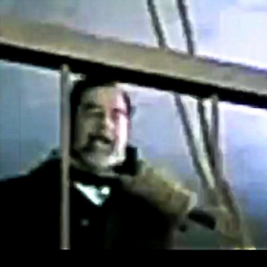 Saddam Hussein laughing last moment😱| Brave leader in history✊🏻|#saddam#صدام_حسين#foryou #fyp