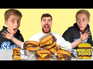 We bought everything on the MR Beast burger menu! - was it worth it??🍔🍔