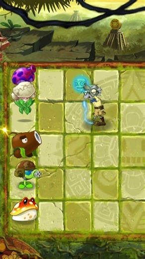 Plant vs Turquoise skull Zombie #pvz #pvz2 #plantsvszombies #pvzmobile #games #pvzgameplay