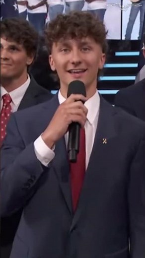 UNC Frat boys walk carry American flags into RNC