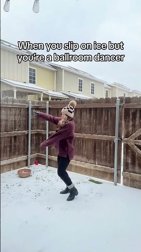 Even the cold can't keep us from dancing!🥶💃☃️ #arthurmurray #waco #ballroomdance #dance