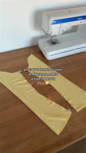 🫡 I’ve got the perfect pattern for you! Sew the Romy top in my bio 🫶🏼 #sewing #beginnersewing #sewingpattern #sewingtiktok #sewingproject