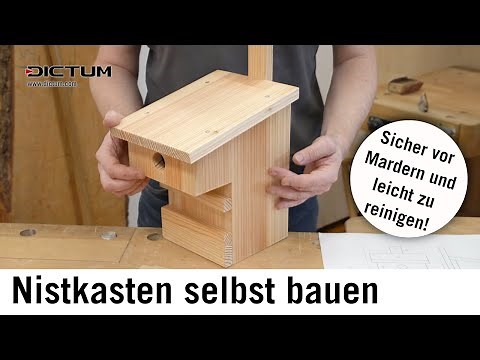 Mardersicheren Nistkasten selbst bauen – Bauplan und Anleitung im Blog
