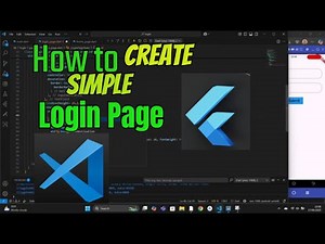 Build a Flutter Login Screen (2025) – Form Validation, UI & Navigation to Home Page