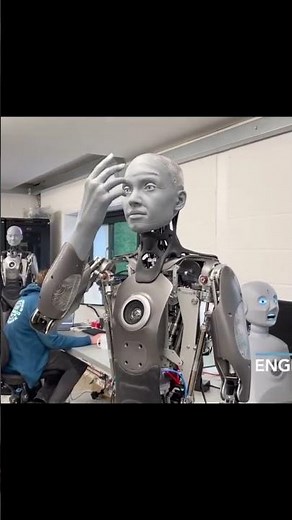 Meet Ameca: The Future of Facial Robotics Unveiled!