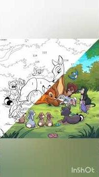 I Spent 100 Hours Coloring Bambi